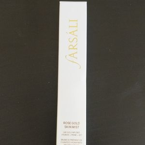 Farsali rose gold skin mist